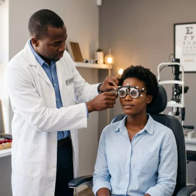 Consultation ophatalmologue